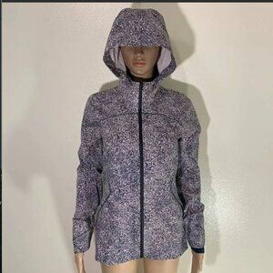 Lululemon Athletica Women's Spotted Hood Rain Jacket